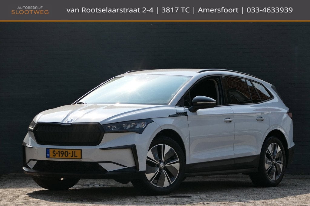 Skoda Enyaq iV 60 SoH 91% Family | Assistentie Plus | Elektr, Auto's, Skoda, Automaat, Achterwielaandrijving, Gebruikt, Zwart