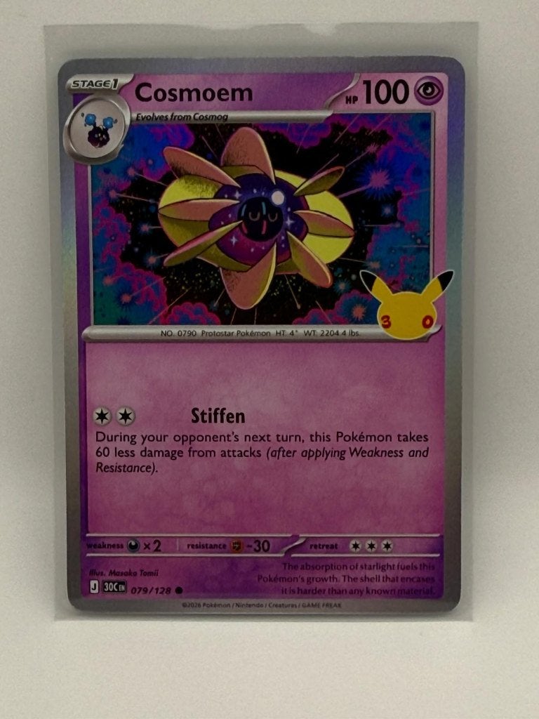 Cosmoem #79 Pokemon 30th Celebration, Ophalen of Verzenden