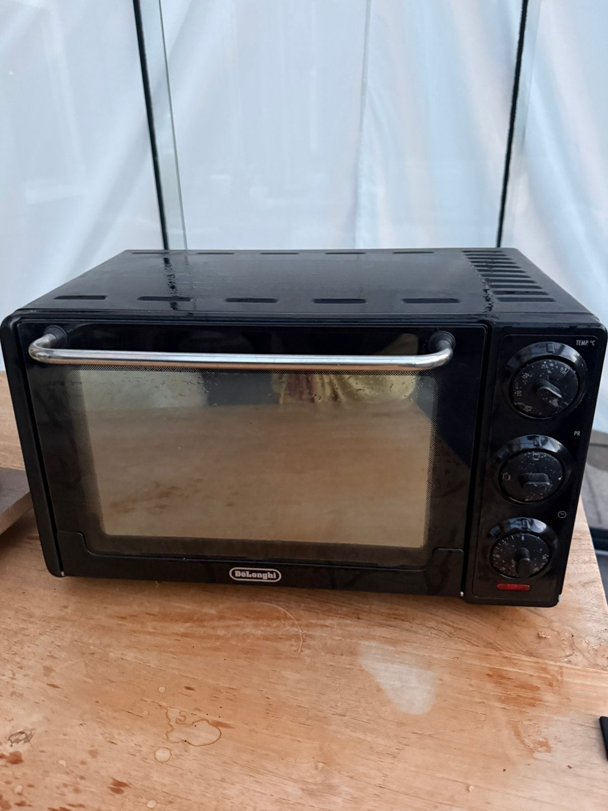 De’Longhi mini oven – zwart, Ophalen, Gebruikt, Minder dan 45 cm