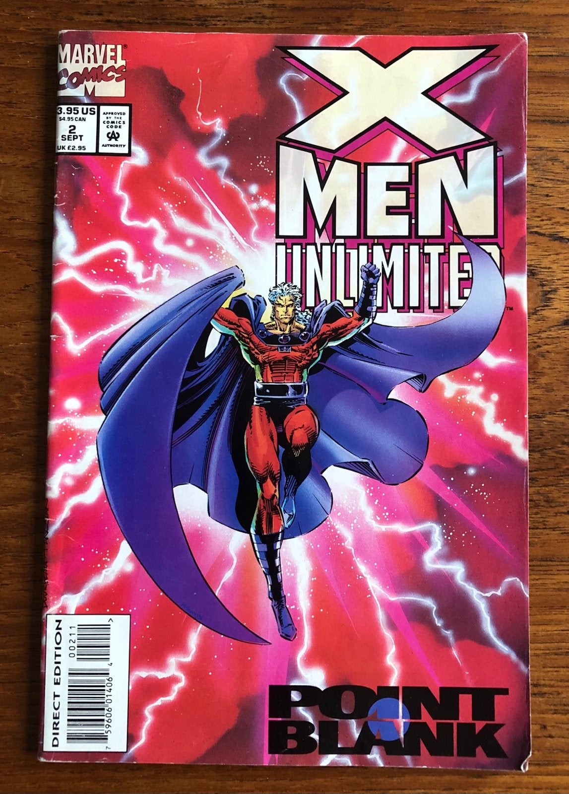 X-Men Unlimited #2 - Magneto - Marvel Comics (1993), Boeken, Eén comic, Ophalen of Verzenden, Zo goed als nieuw, Amerika