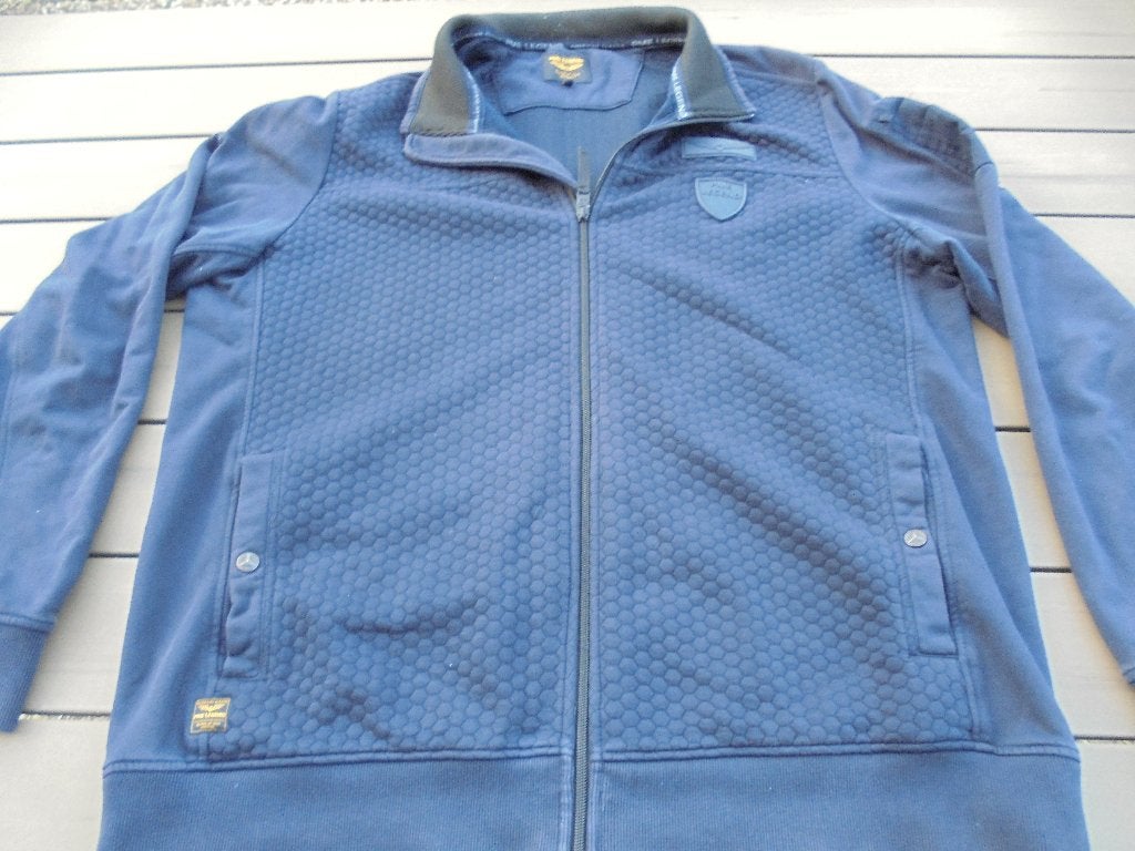 Donkerblauw vest PME LEGEND, Blauw, Trui of Vest, Ophalen of Verzenden, Zo goed als nieuw