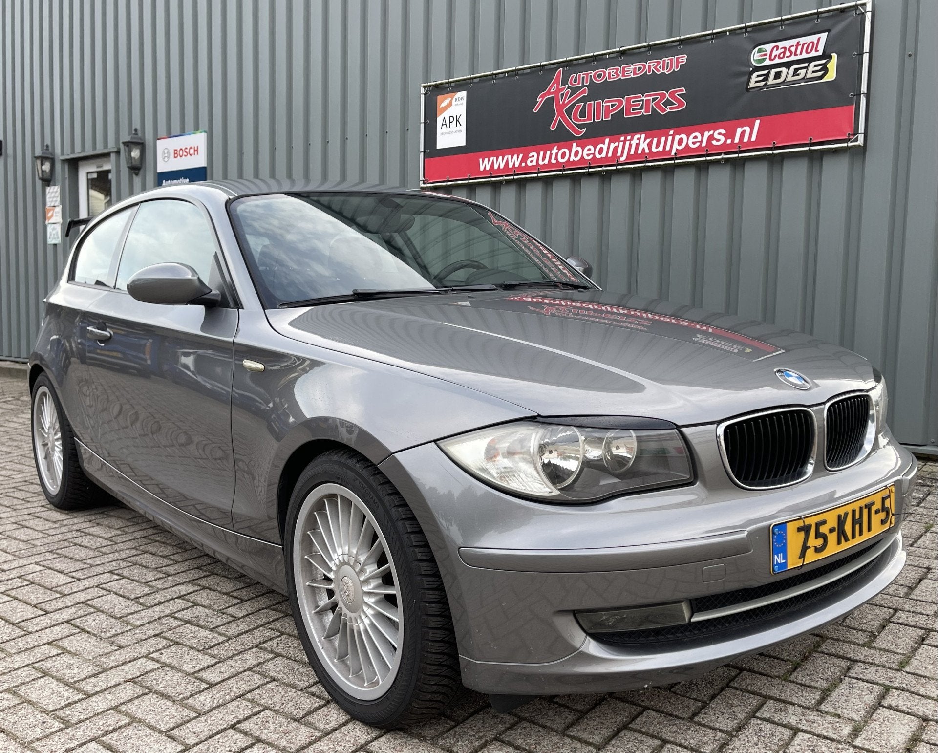 BMW 1-serie 116i Clima.Lm.Velgen.Electr.PakketAudo, Auto's, 1-Serie, Gebruikt, Zwart, 4 cilinders