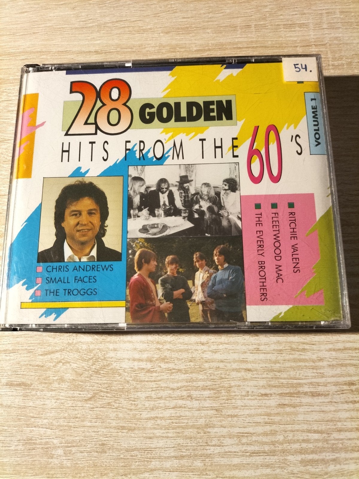Hits from the 60's vol 1 2 cd box, Ophalen of Verzenden, Pop