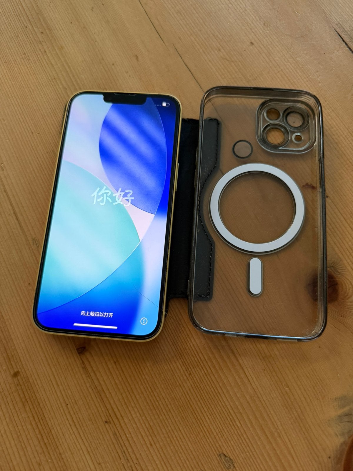 Iphone 14 128gb, Telecommunicatie, Ophalen, 80 %, Geel, Zonder simlock
