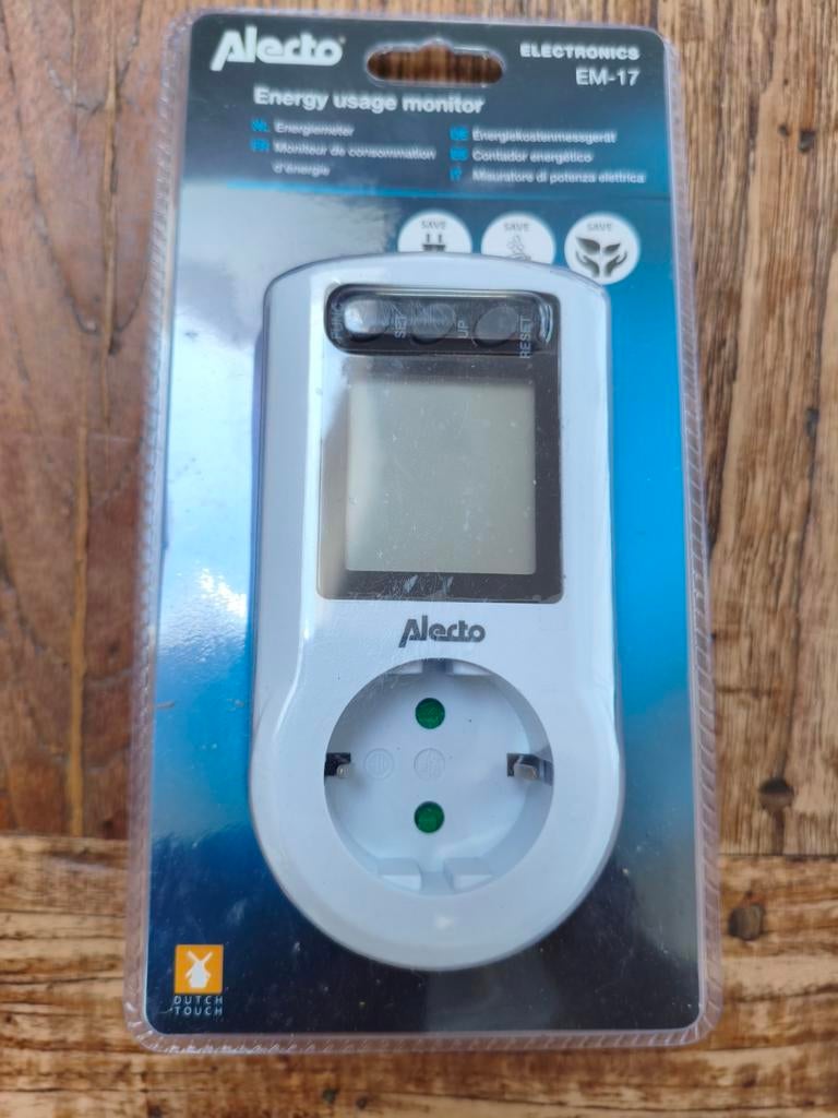 Alecto EM-17 energie meter, Ophalen of Verzenden, Nieuw, Elektriciteit