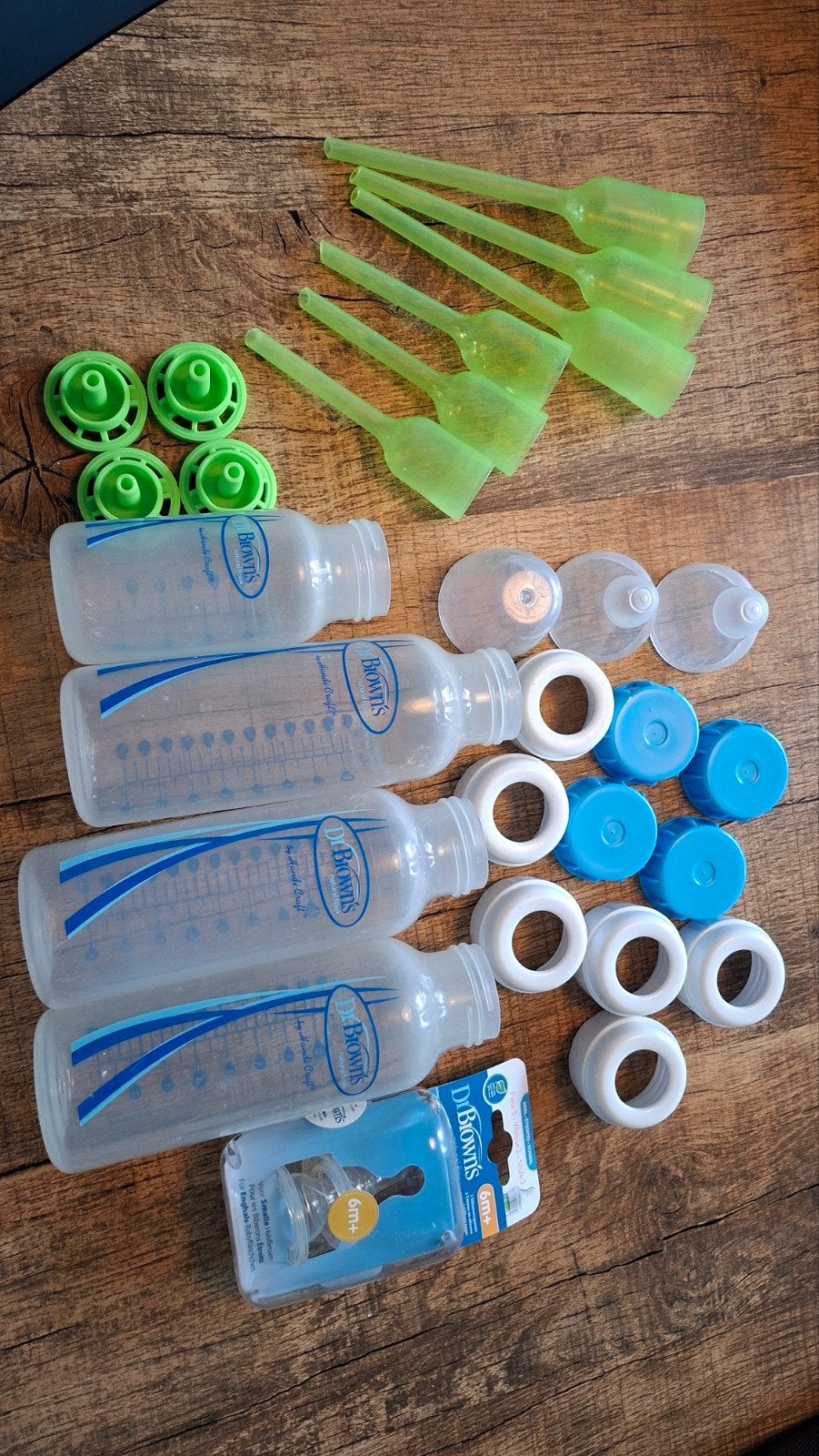 Dr. Brown's Babyflessen en Accessoires Set, Ophalen of Verzenden, Gebruikt, Overige typen