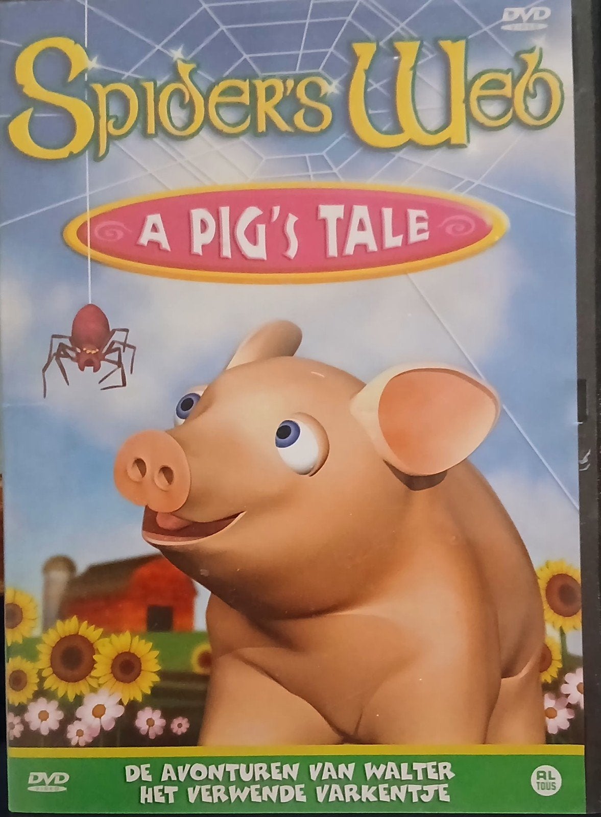 kinder dvd.s 4 stuks zie foto.pakket 308, Alle leeftijden, Ophalen of Verzenden, Zo goed als nieuw
