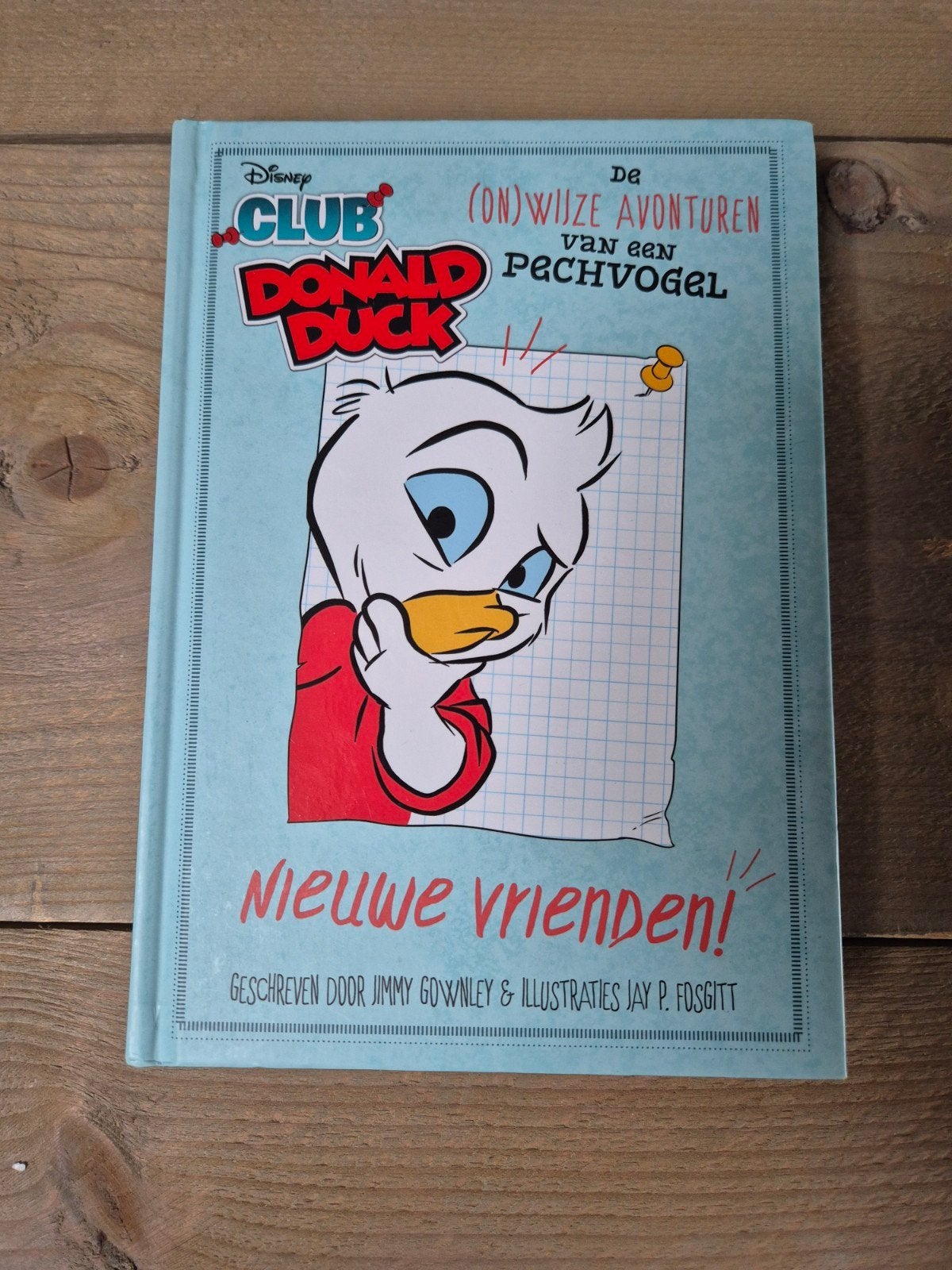 Disney Club Donald Duck: Nieuwe Vrienden!, Eén stripboek, Ophalen of Verzenden, Zo goed als nieuw, Jimmy Gownley & Jay P. Fosgitt