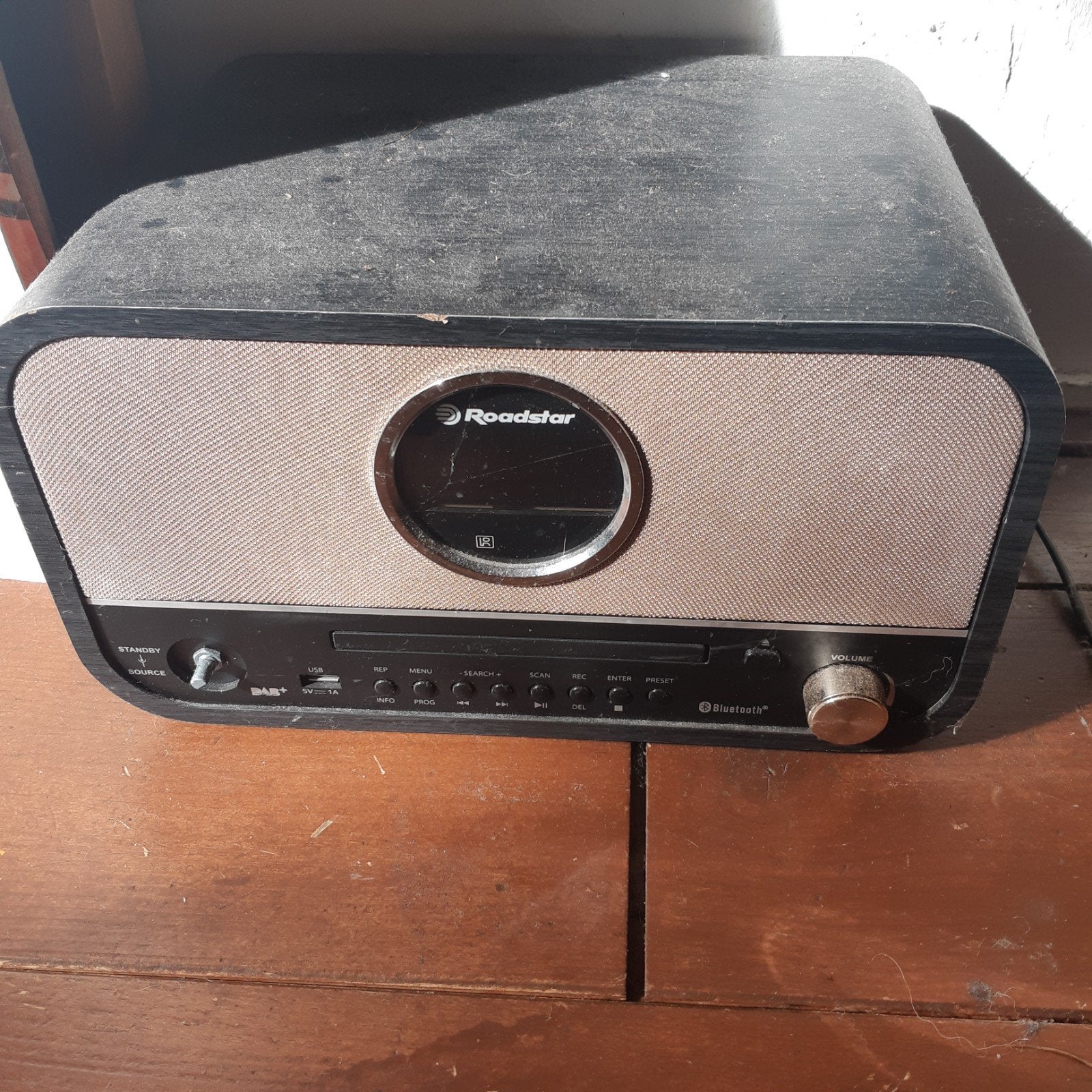 nostalgische radio, Ophalen, LED