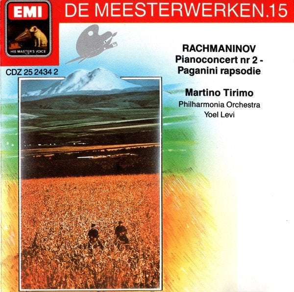 Rachmaninov Pianoconcert nr 2 - Paganini rapsodie CD, Gebruikt, Ophalen of Verzenden, Rachmaninov, Romantiek