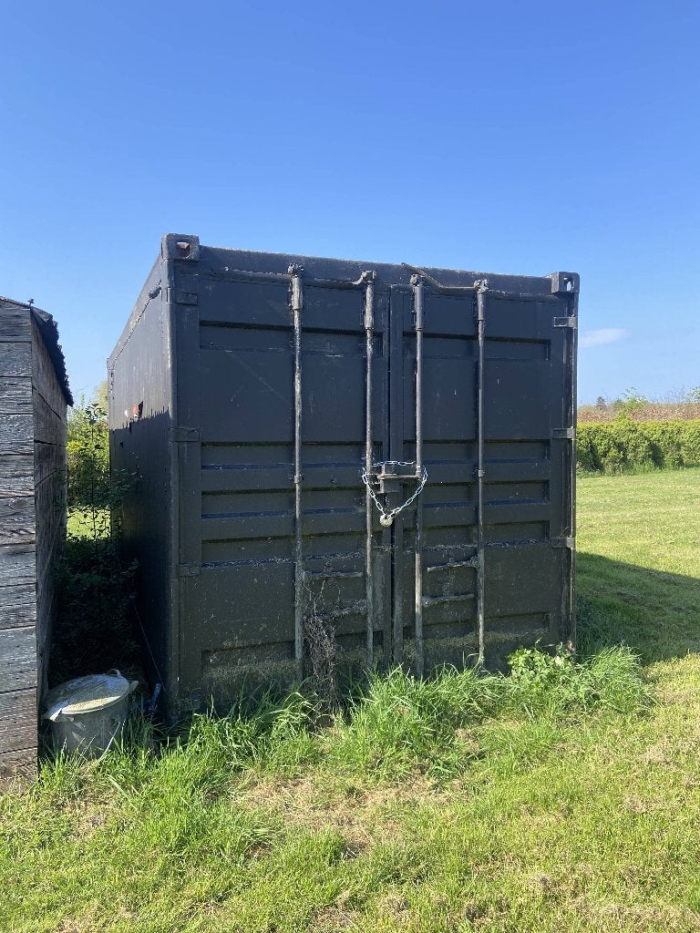 zeecontainer zwart 20 ft. te koop, Ophalen