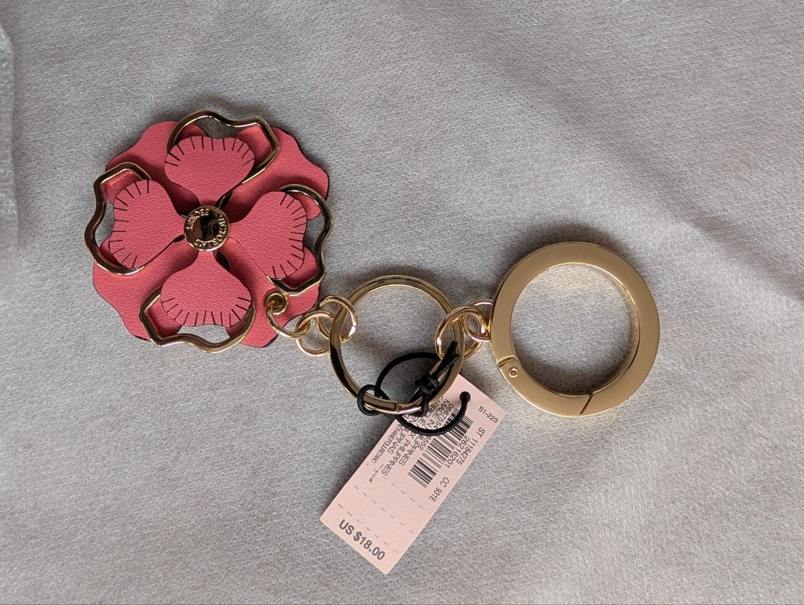 Victoria's Secret Sleutelhanger Bloem Roze Goud Nieuw, Ophalen of Verzenden, Nieuw