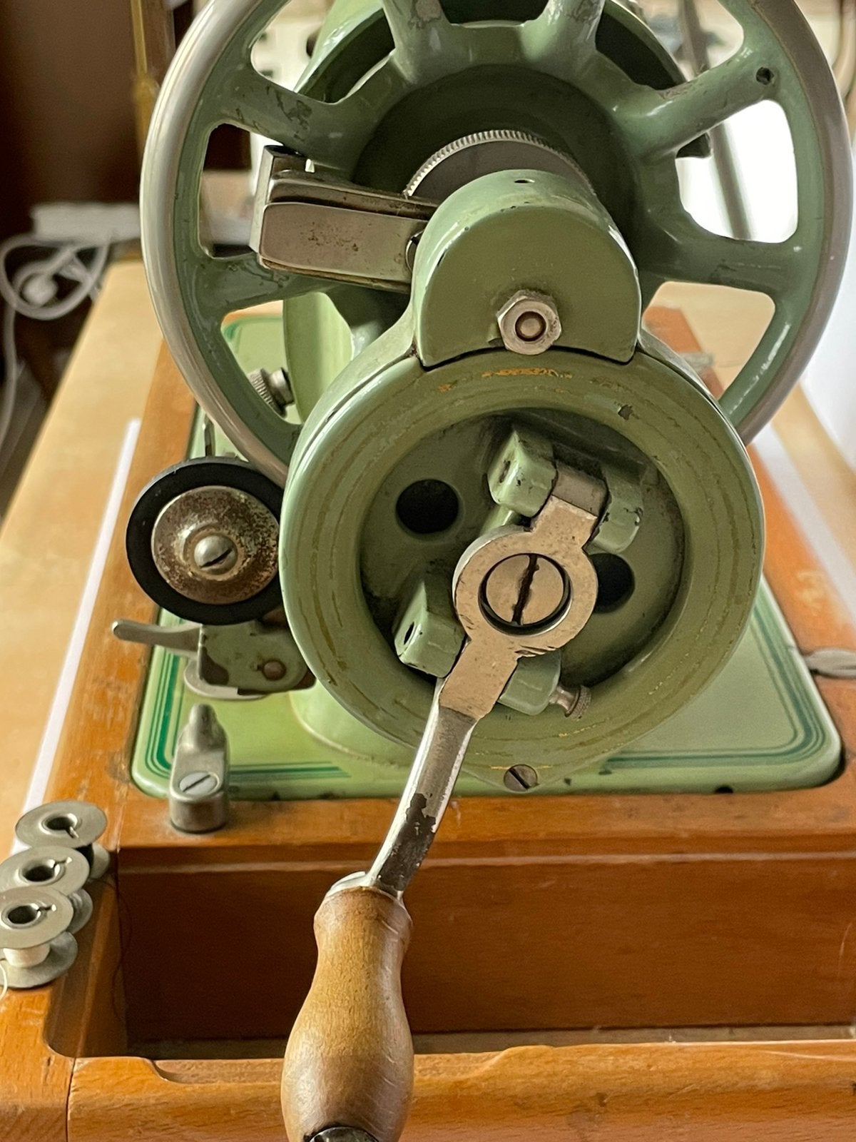 Adler Handnaaimachine Leuk als decoratie, Ophalen