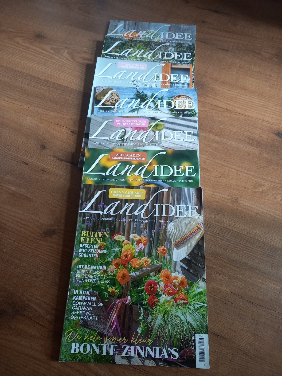 7 x Landidee, Ophalen, Damesbladen