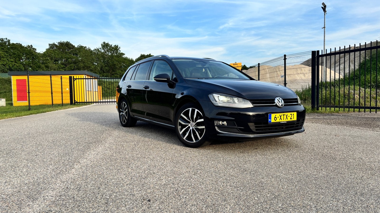Volkswagen Golf 1.2 TSI 77KW/105PK Variant 2014 Zwart, Auto's, Zwart, 4 cilinders, Leder en Stof, Origineel Nederlands