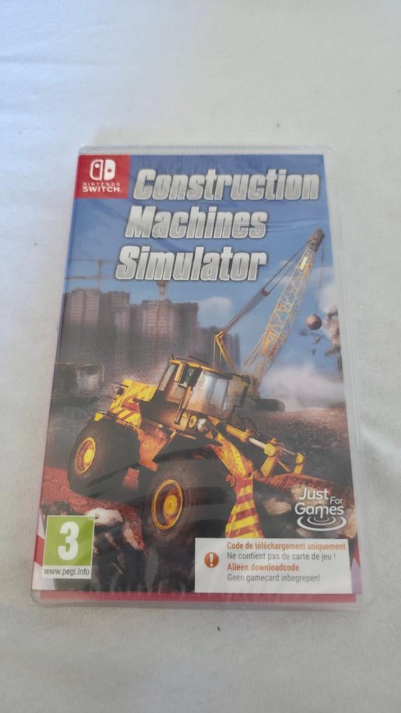 Construction Machines Simulator switch, Spelcomputers en Games, Games | Nintendo Switch, 1 speler, Nieuw, Ophalen of Verzenden