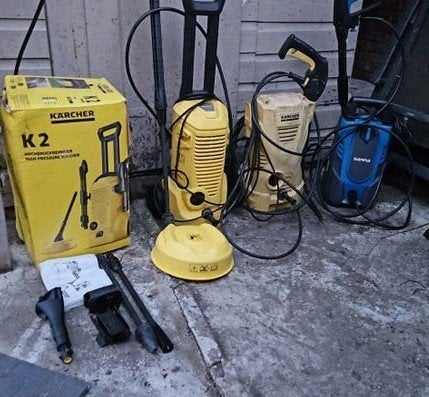 Karcher en Gamma hogedrukreinigers - Diverse modellen, Ophalen of Verzenden, Gebruikt, Elektrisch, Karcher, Gamma