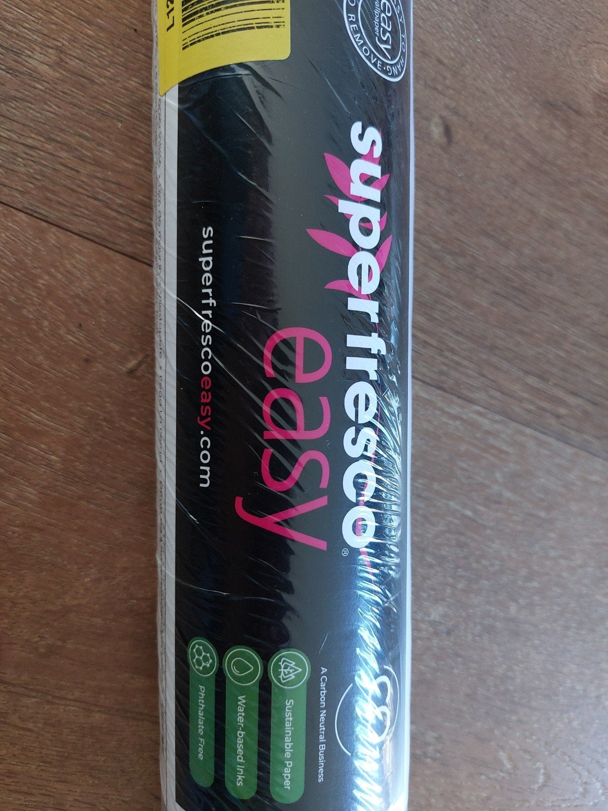Vliesbehang (3 rollen) Superfresco easy. Blad groen, Ophalen