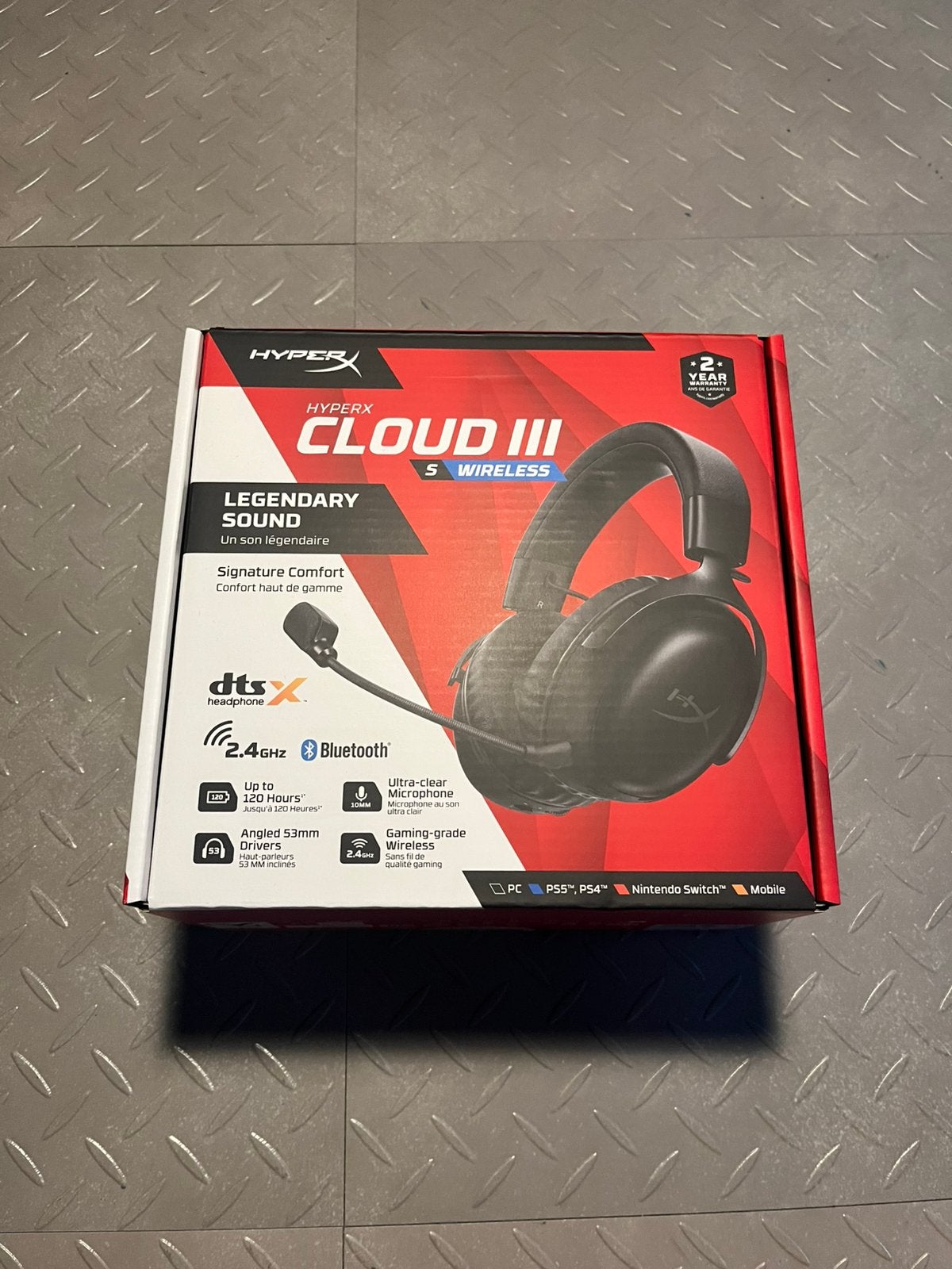 Nieuw & Geseald - HyperX Cloud III S Wireless Gaming Headset, Ophalen of Verzenden, Gaming headset, Nieuw, Draadloos
