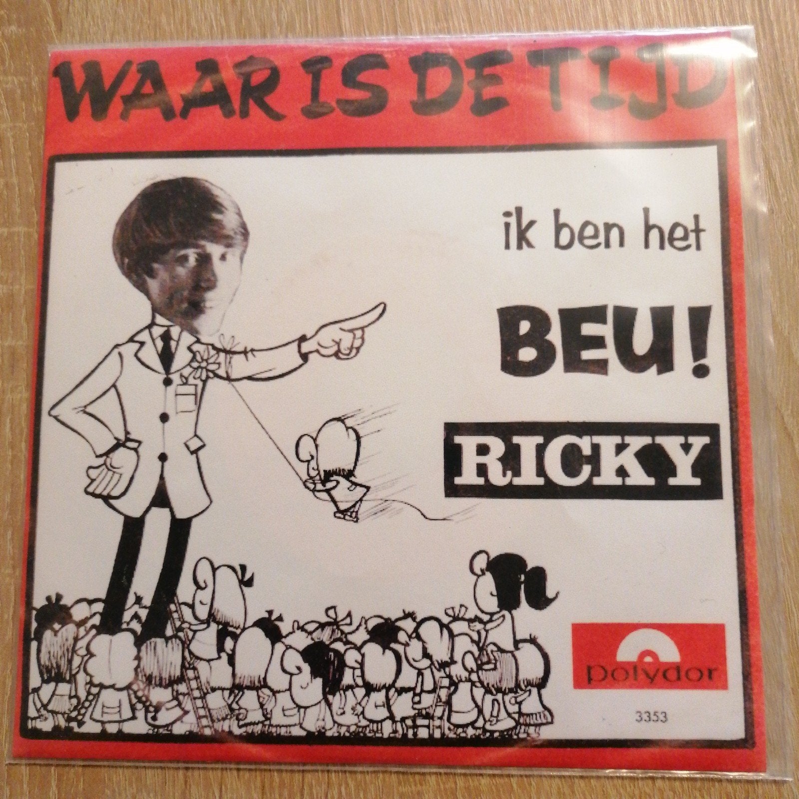 ricky/waar is de tijd, Cd's en Dvd's, Ophalen of Verzenden, Gebruikt, Overige formaten, Levenslied of Smartlap