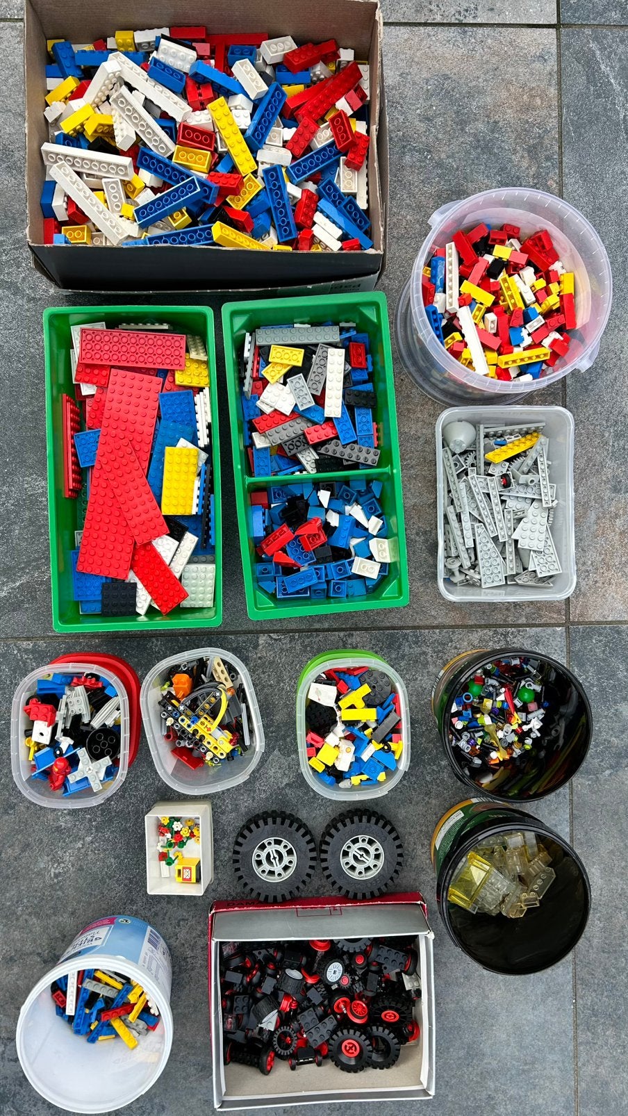 Partij lego oud en nieuw 6 kilo, Verzamelen, Ophalen of Verzenden, Gebruikt
