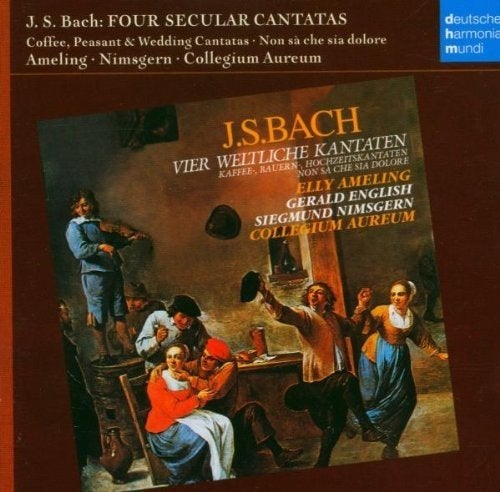J.S. Bach - Four secular cantatas (2cd) DHM Collegium Aureum, Ophalen of Verzenden, Barok, Zo goed als nieuw, Vocaal