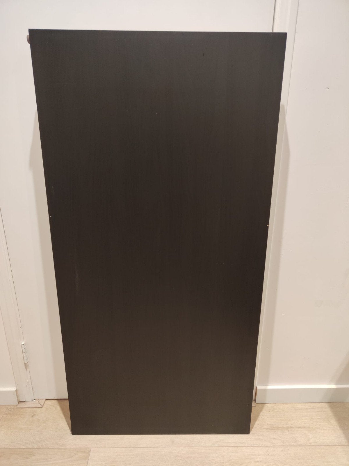 Ikea Linnmon Tafelblad Zwart 120x60 cm, Ophalen, Gebruikt, IKEA, Zwart