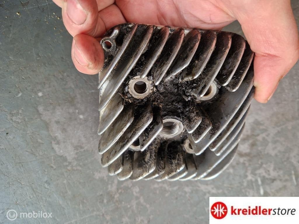 Kreidler 3,6 pk mahle cilinder met kop en zuiger nette staat, Gebruikt, Kreidler, Ophalen of Verzenden, Kreidler