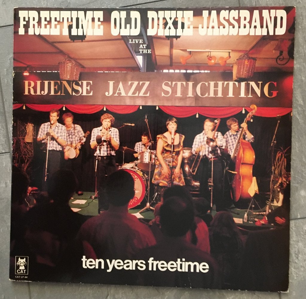 Rijense Jazz Stichting-Freetime Old Dixie Jassband ‎, Fotohoes, LP, Ophalen of Verzenden, Zo goed als nieuw