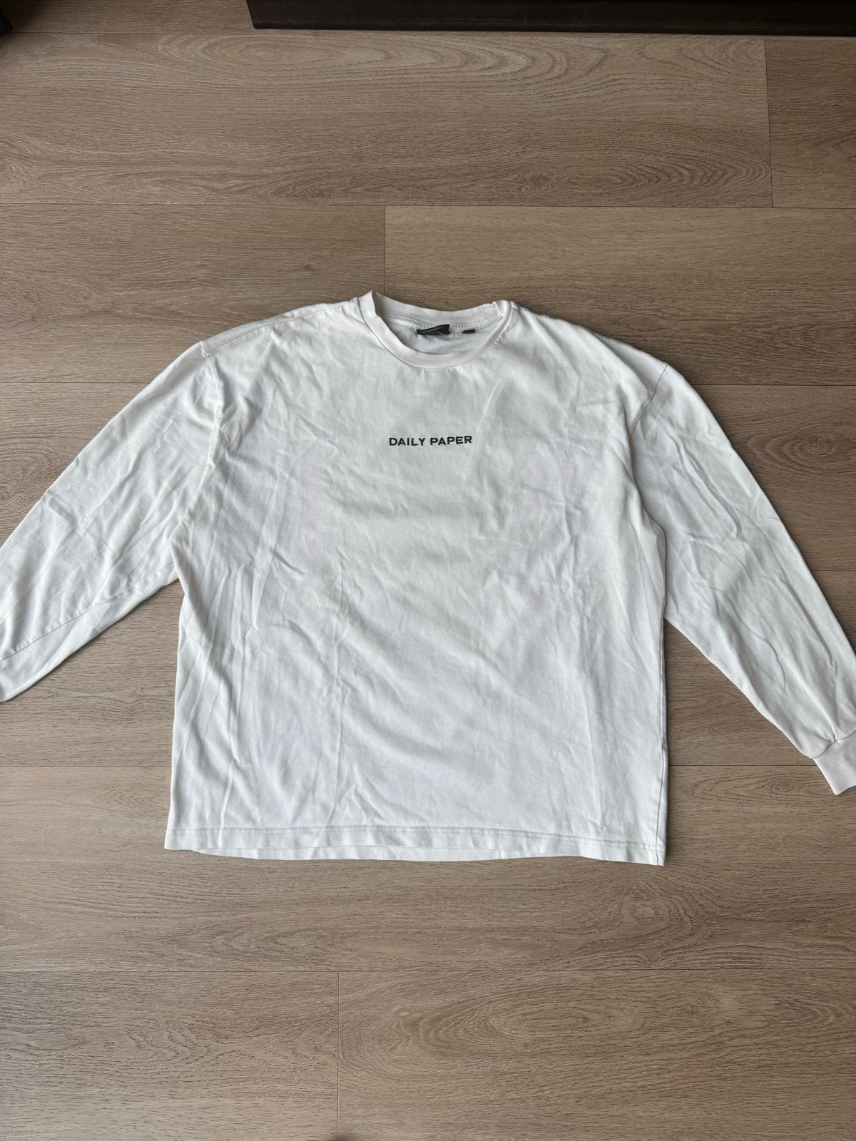Daily Paper Longsleeve T-shirt Maat M, Ophalen of Verzenden, Gedragen, Maat 48/50 (M), Wit