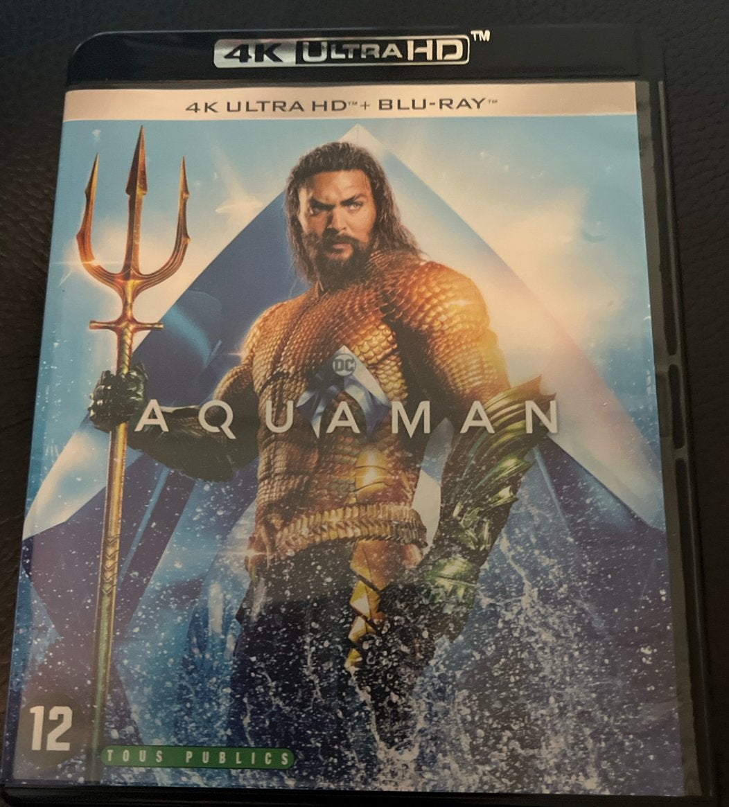 Aquaman 4K Ultra HD + Blu-ray, Nederlands, Film, Ophalen of Verzenden, Zo goed als nieuw