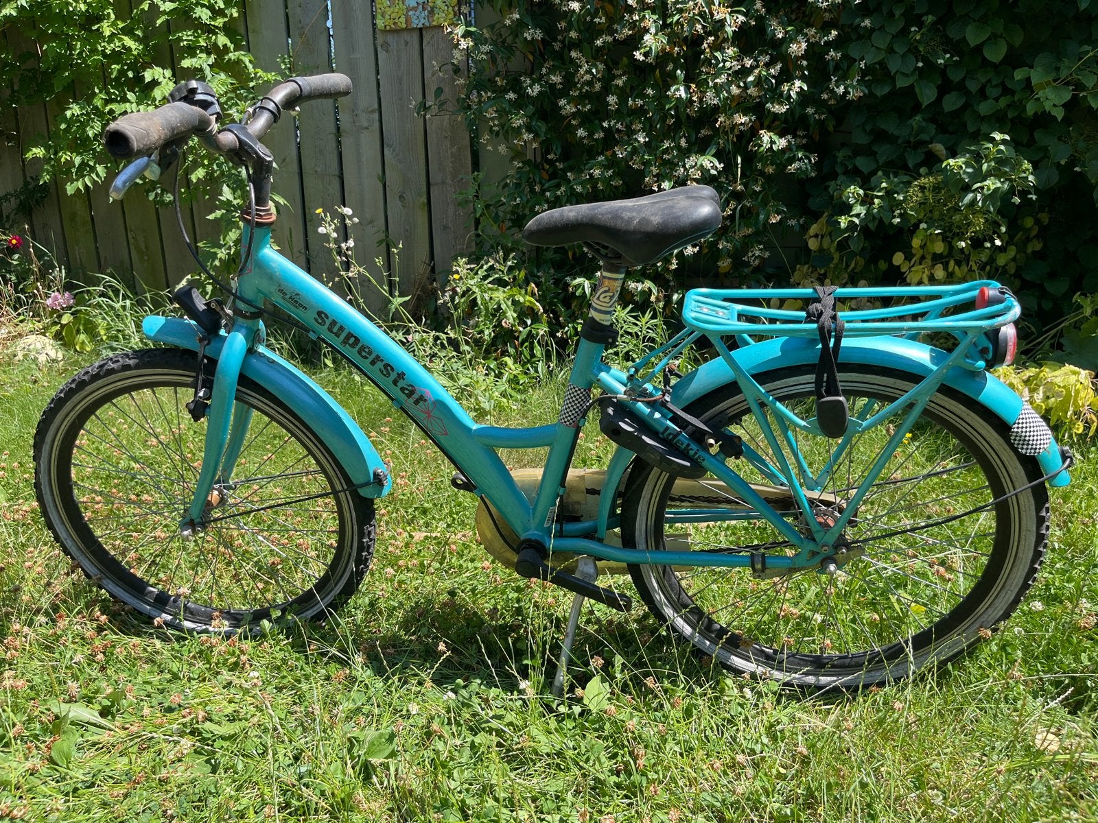 Loekie Superstar 20 inch kinderfiets, Ophalen, Gebruikt, Terugtraprem, 20 inch of meer