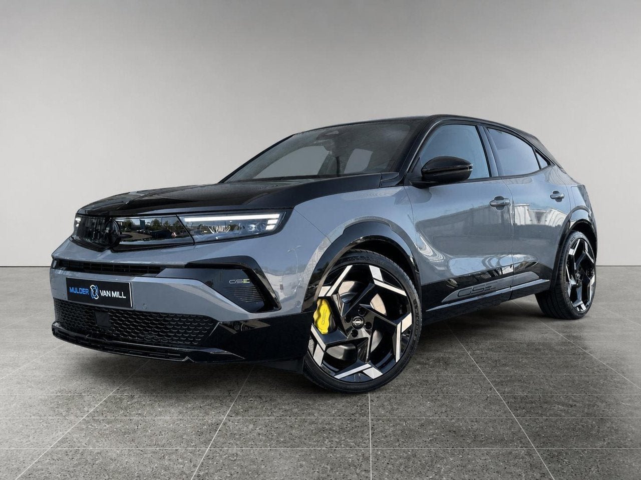 Opel Mokka-e Electric GSE EV 54kWh 280pk | ZWARTE MOTORKAP |, Auto's, Automaat, Automatische klimaatregeling, Mokka-e, SUV of Terreinwagen