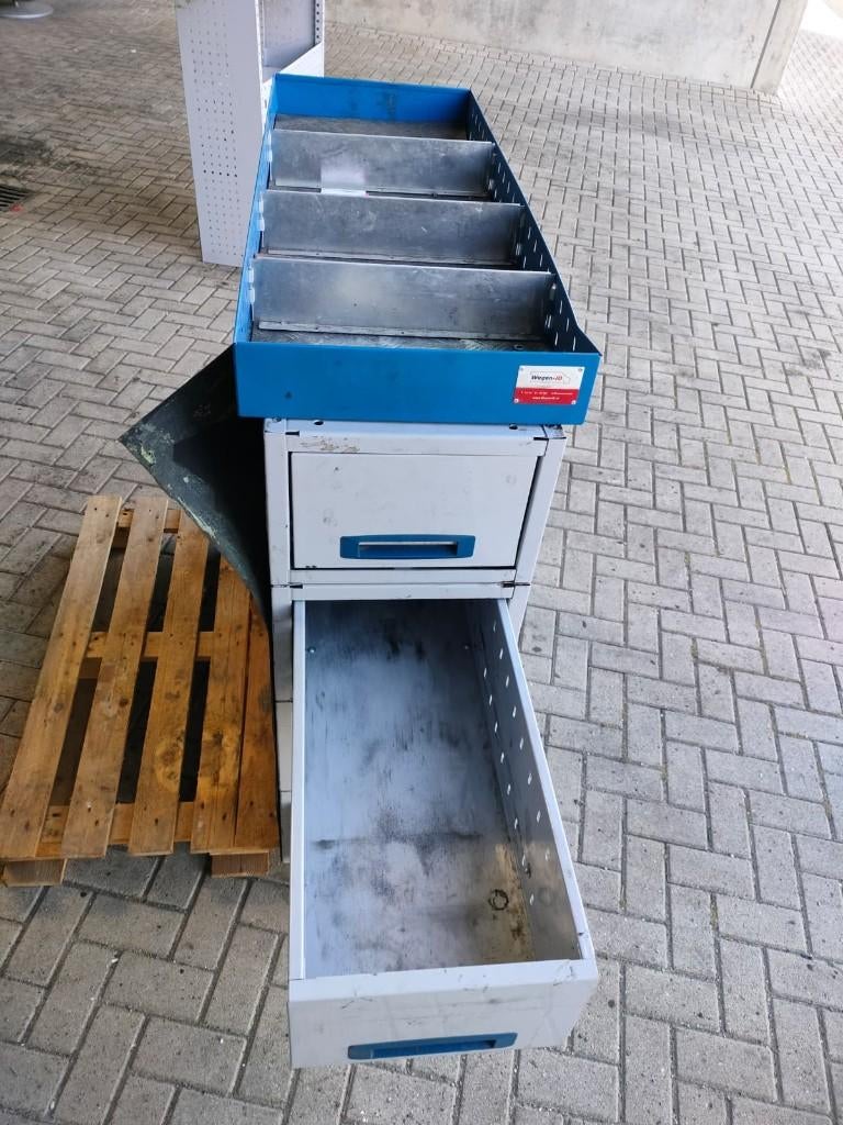 Kast voor bedrijfsauto / bedrijfsbus, Auto diversen, Ophalen, Gebruikt