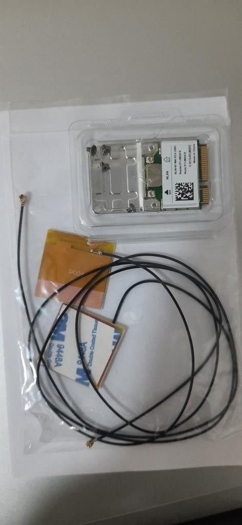 RTL8822CE WiFi 5 BT5.0 Mini Pcie Wireless Wifi Card 1200Mbps, Computers en Software, Netwerkkaarten, Ophalen of Verzenden, Nieuw