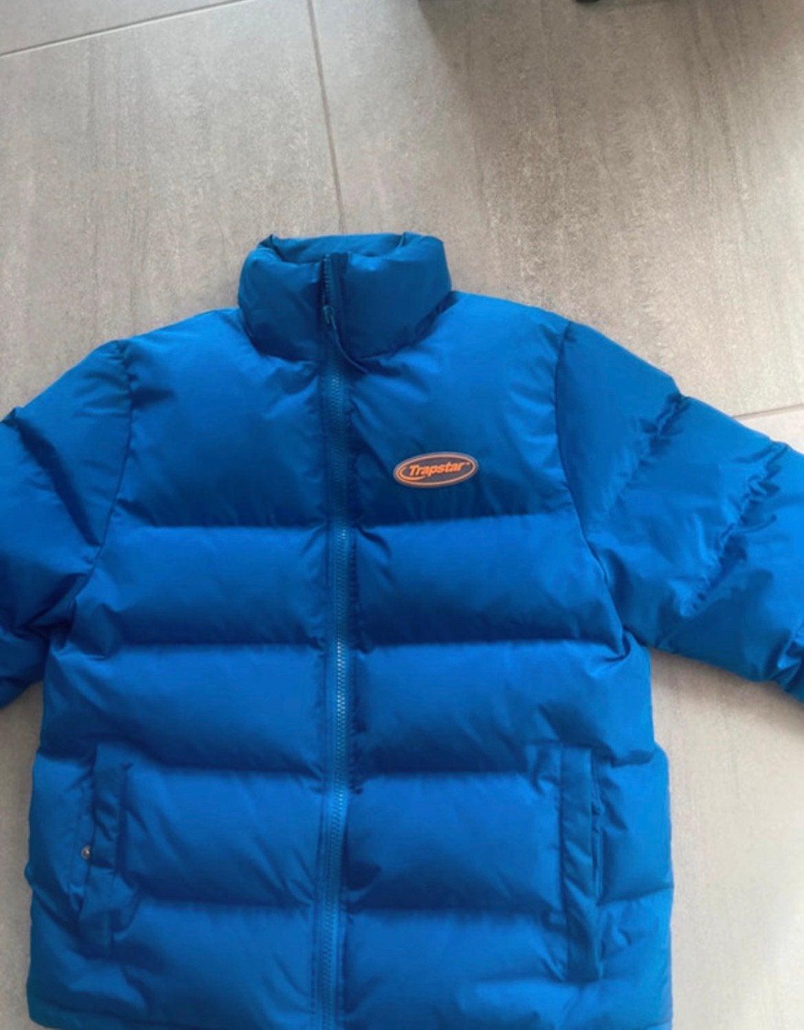 Trapstar jas  maat L, Ophalen of Verzenden, Zo goed als nieuw, Blauw