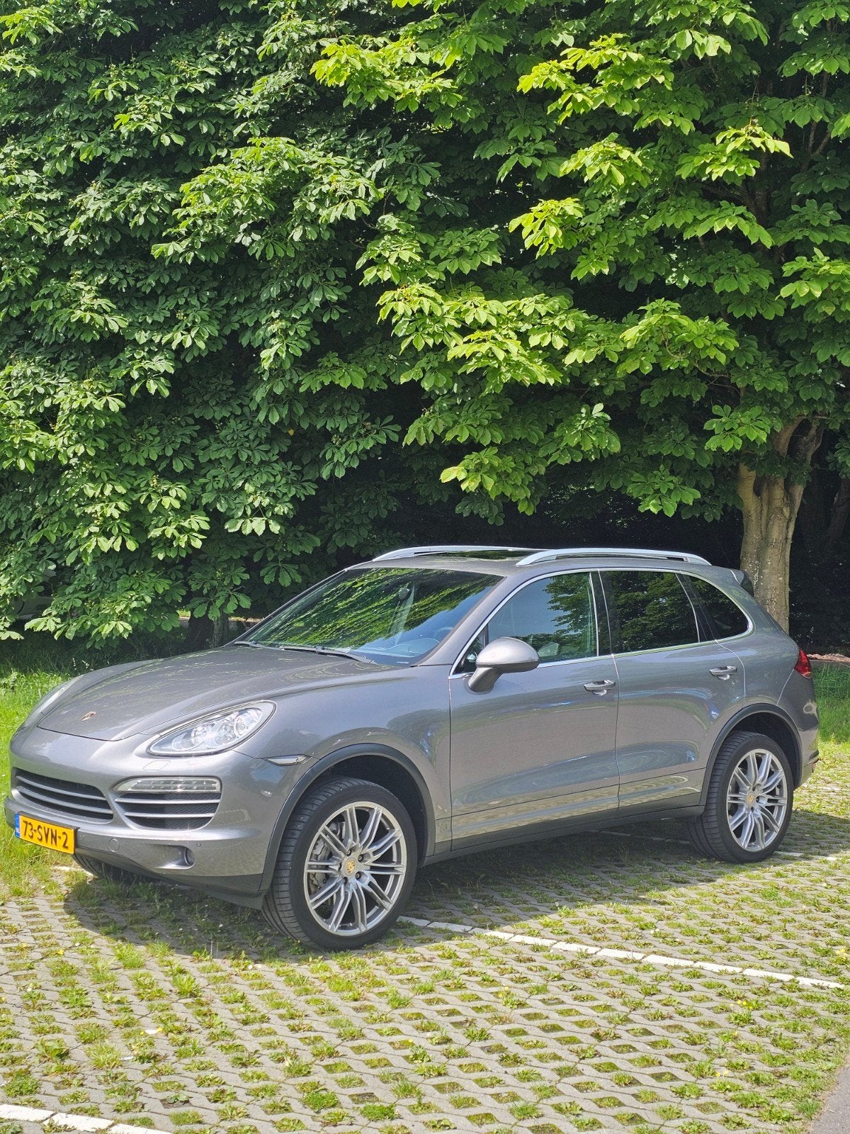 Porsche Cayenne 4.8 S Tiptronic S 2010 Grijs, Auto's, Porsche, Automaat, Cayenne, 8 cilinders, 138 €/maand