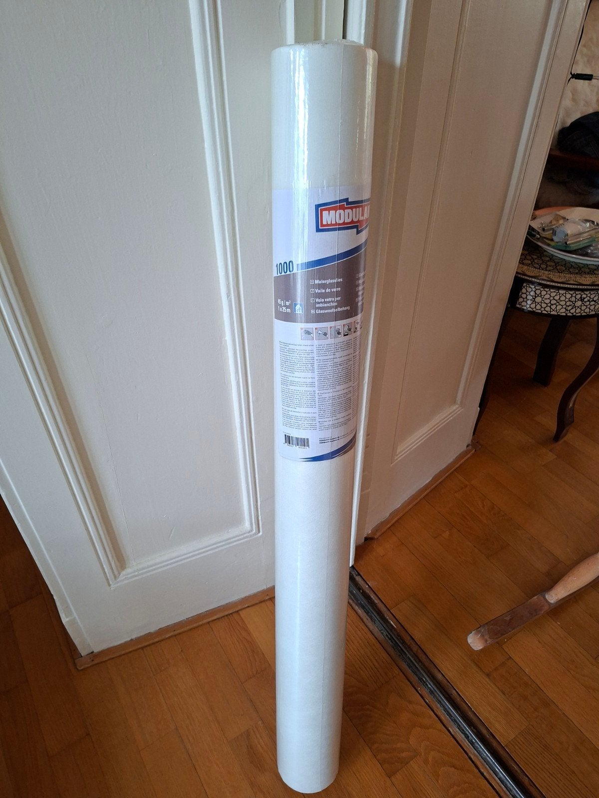 Glasvliesbehang, Ophalen, Nieuw, 15 m² of meer, Folie