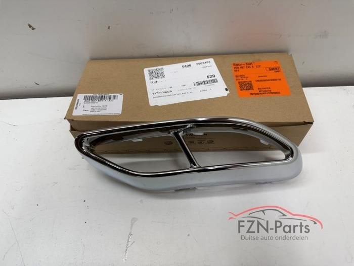 VW Polo 2G R-Line Onderlip Uitlaat Sierstuk Chrome NIEUW, Ophalen of Verzenden, Gebruikt