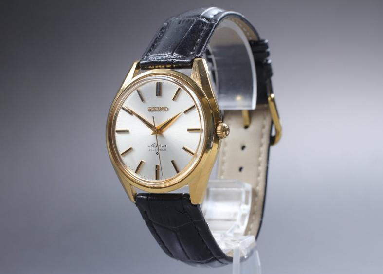 Prachtige vintage Seiko Skyliner 6100-8000 uit 1967, Polshorloge, Ophalen of Verzenden, Overige materialen, Seiko