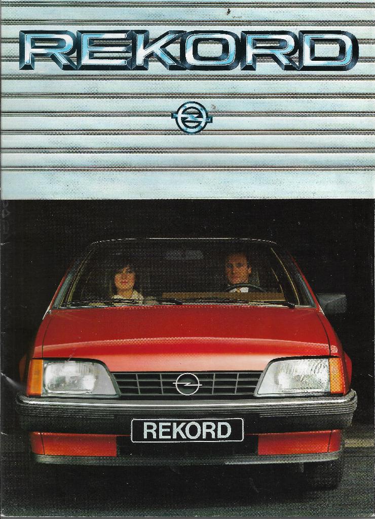 Uitgebreide brochure Opel REKORD, 1983 (NL)., Opel, Ophalen of Verzenden, General Motors, Nieuw