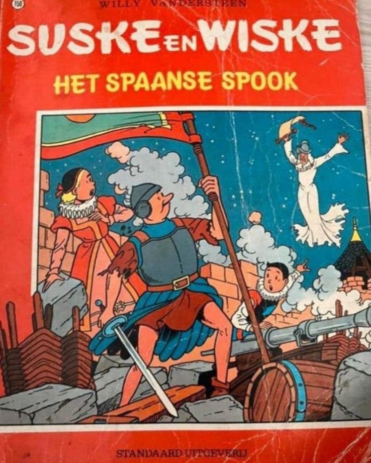 Suske en Wiske: Het Spaanse Spook - Avontuur met Alva, Boeken, Eén stripboek, Ophalen of Verzenden, Gelezen