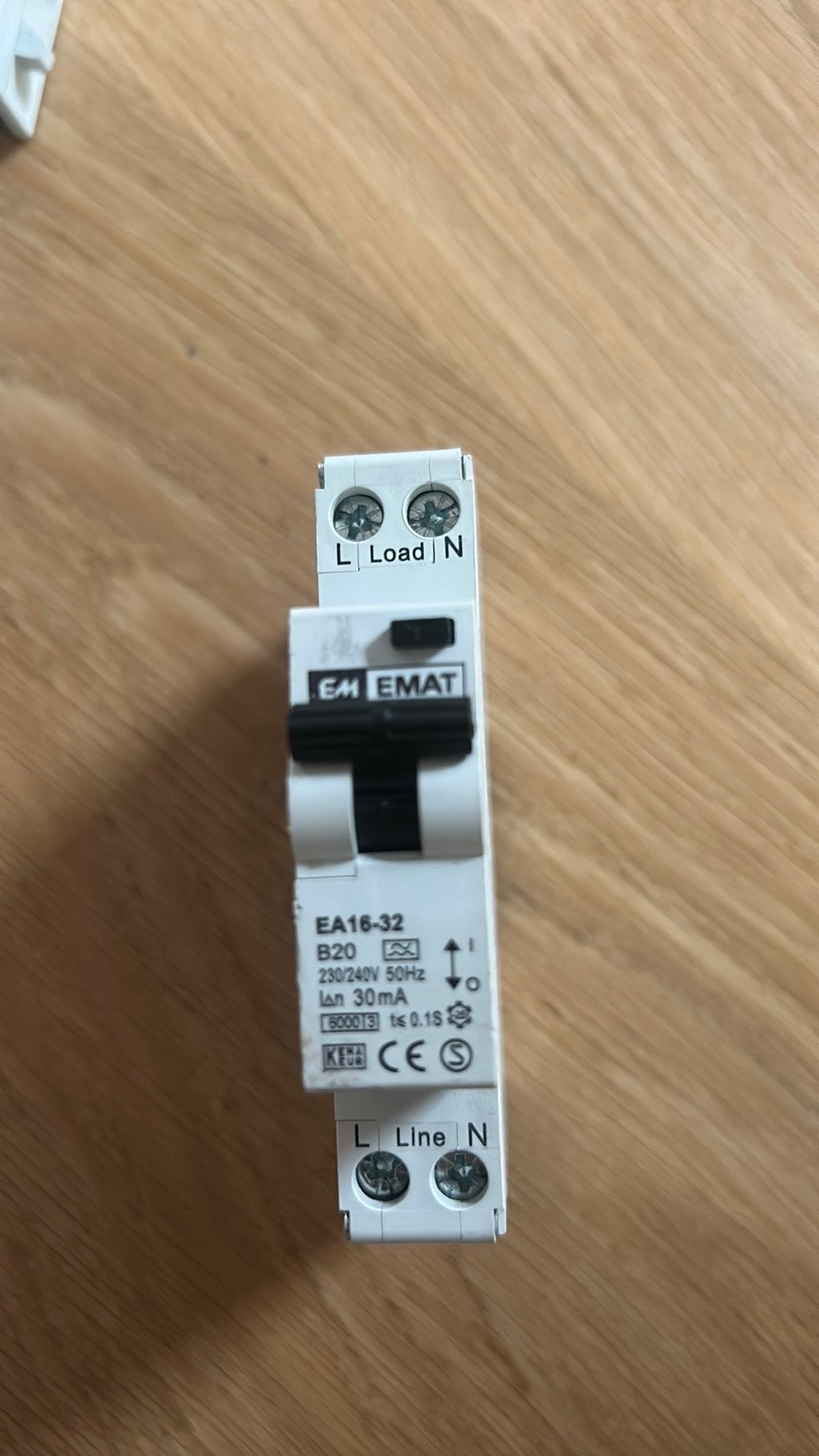 Automaat ea16-32 aardlekschakelaar meterkast, Ophalen, Gebruikt, Overige typen
