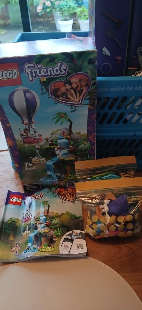 LEGO Friends luchtballon reddingsactie 41423, Ophalen of Verzenden, Zo goed als nieuw, Lego