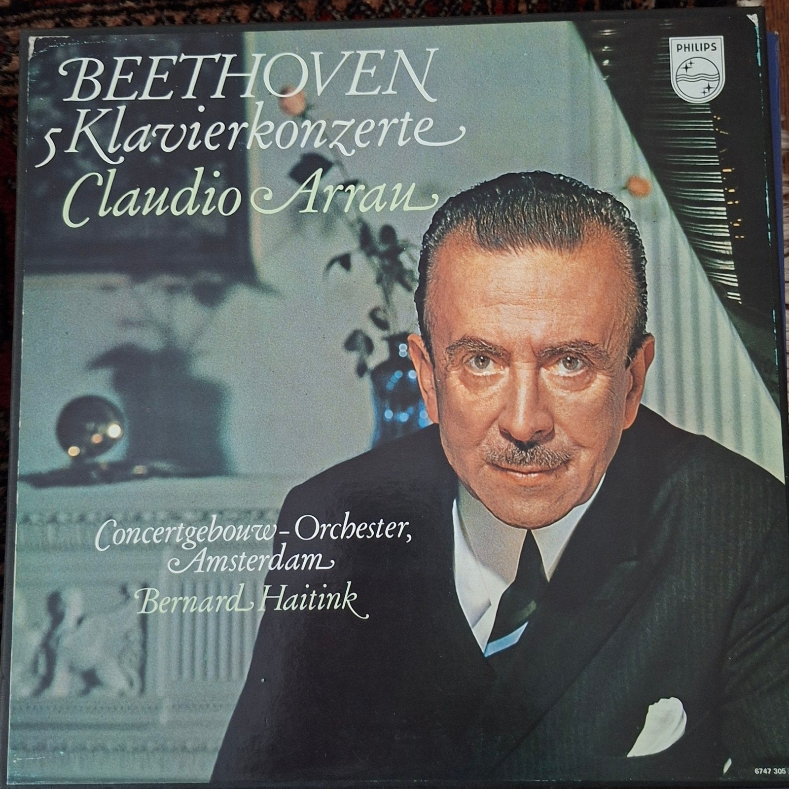Beethoven: 5 Pianoconcerten - Claudio Arrau (Philips), Cd's en Dvd's, Vinyl | Klassiek, Boxset, Soloconcert, Ophalen of Verzenden