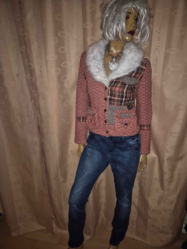 jasje met bontkraag only maat S, Kleding | Dames, Jassen | Winter, Ophalen of Verzenden, Zo goed als nieuw, Maat 36 (S), Overige kleuren