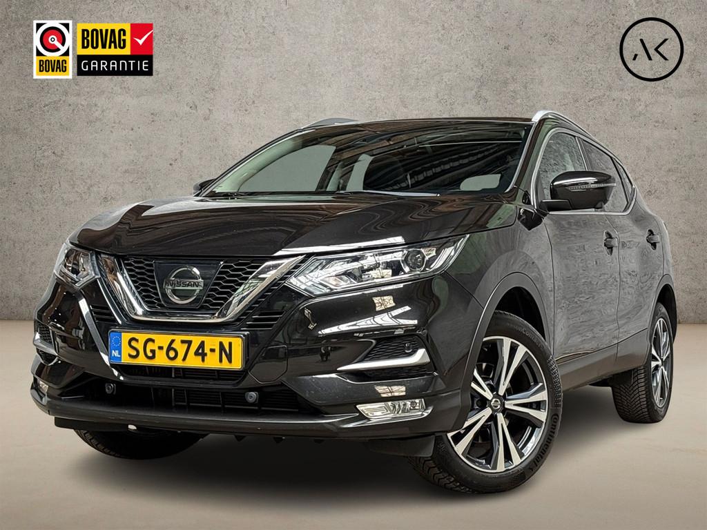 Nissan QASHQAI 1.2 N-Connecta (PANORAMADAK, NAVIGATIE, 360 C, Voorwielaandrijving, 12 maanden, Stof, Gebruikt