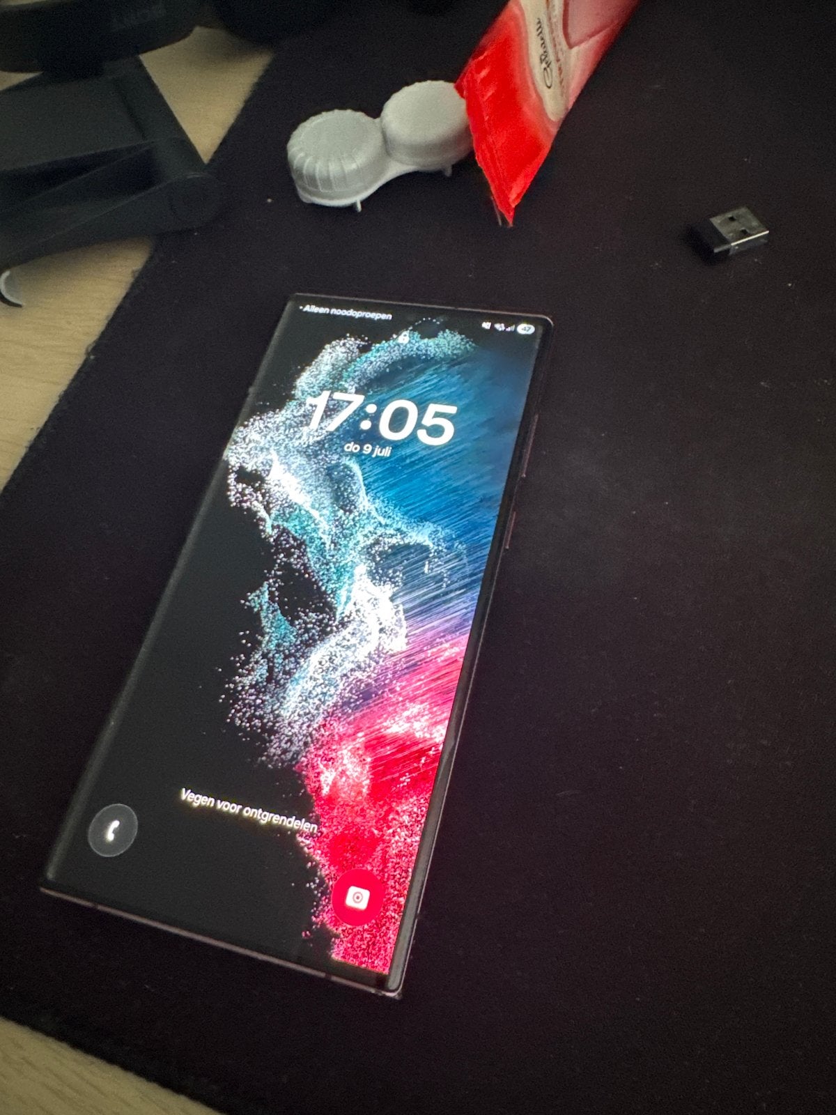 Samsung Galaxy S22 Ultra 128gb - Zo goed als nieuw, Telecommunicatie, Mobiele telefoons | Samsung, Overige kleuren, Touchscreen