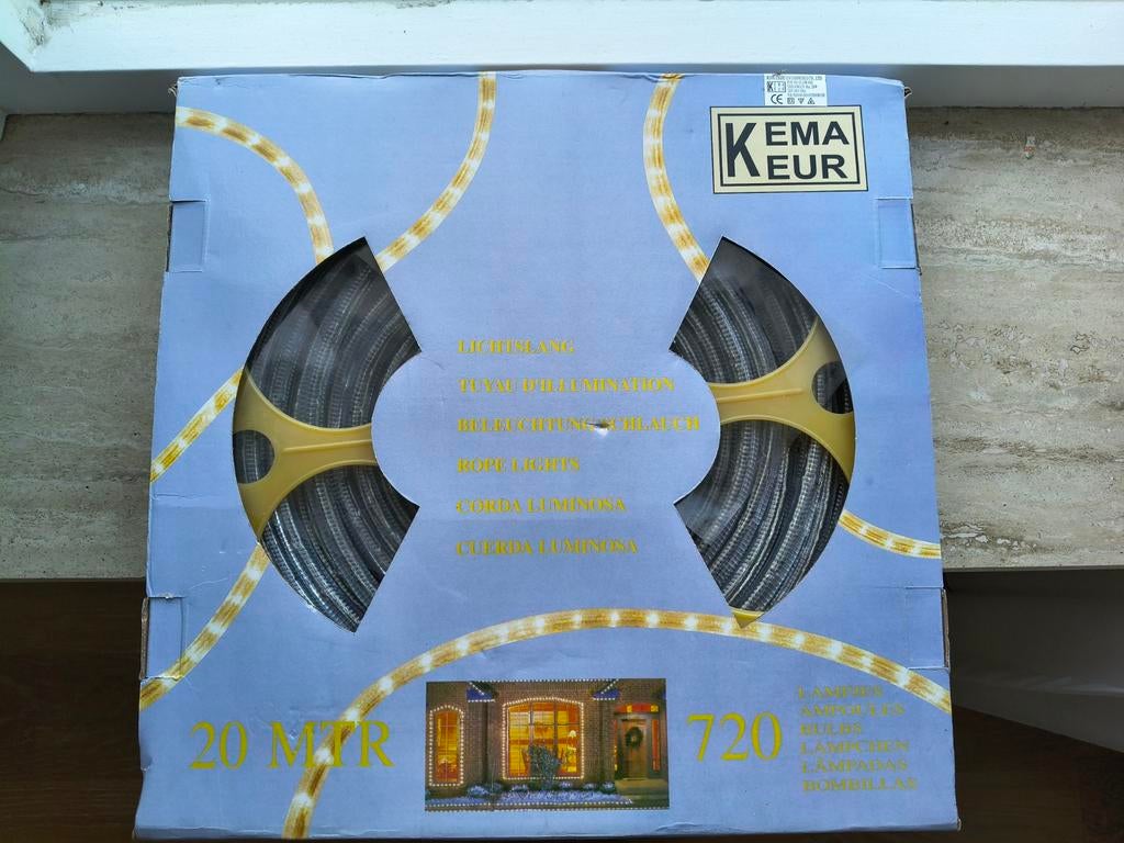 Led lichtsnoer, 20 meter, 720 lampjes, nieuw, Ophalen of Verzenden, Nieuw