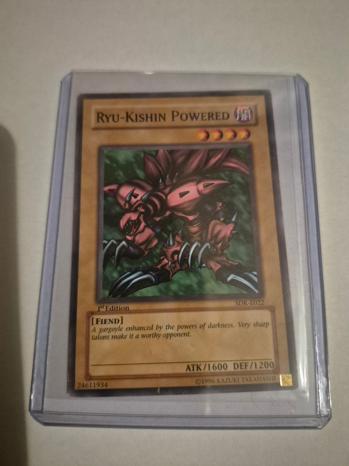 Yu-Gi-Oh! Ryu-Kishin Powered 1st Edition SDK-E022, Ophalen